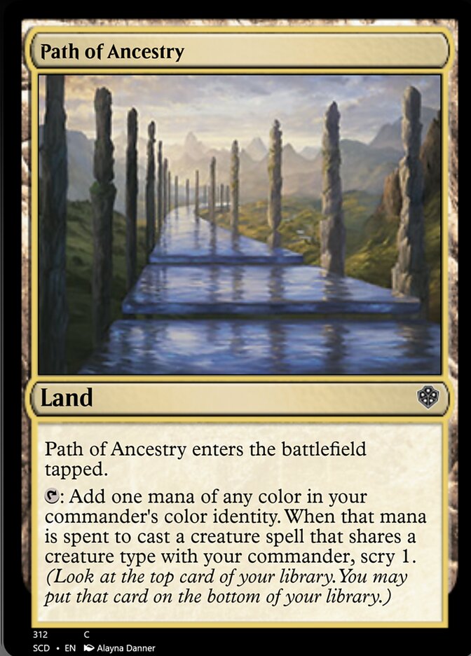 Path of Ancestry [Starter Commander Decks] | North Game Den