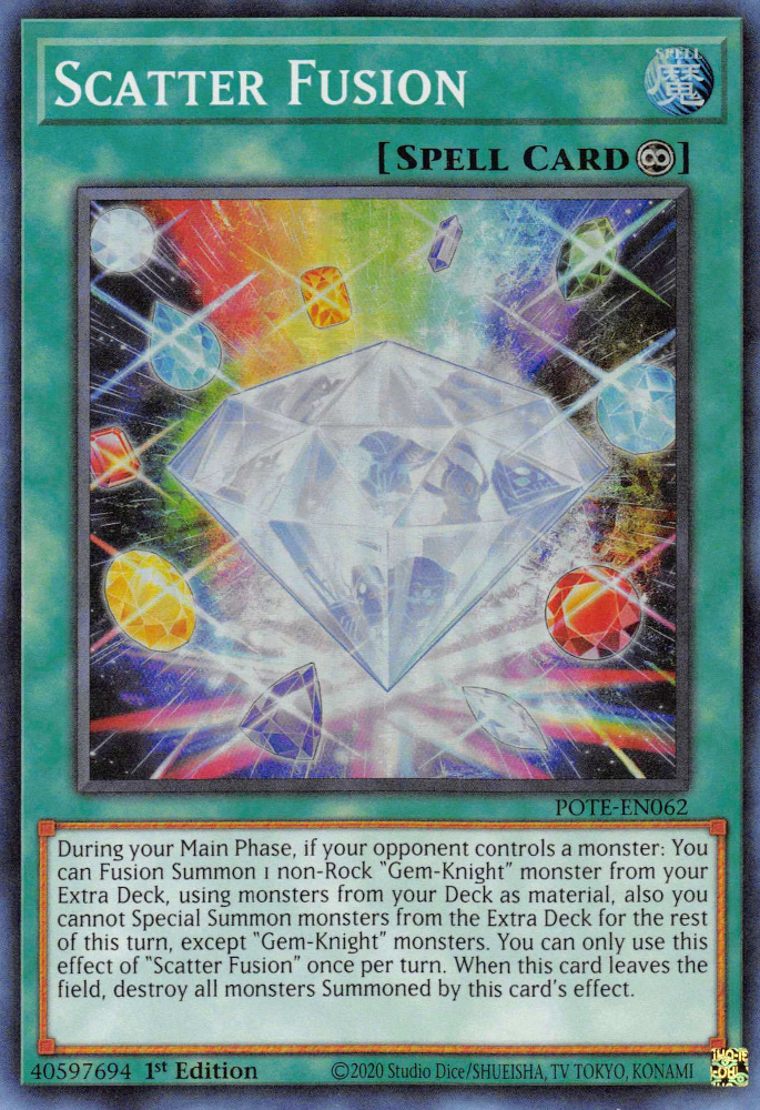 Scatter Fusion [POTE-EN062] Super Rare | North Game Den