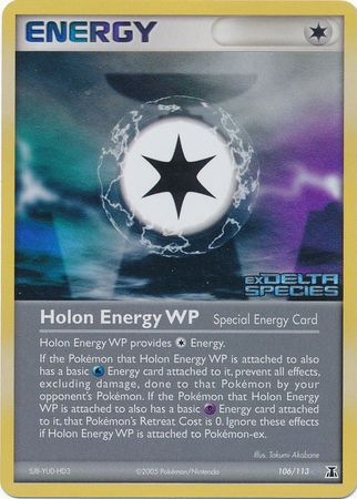Holon Energy WP (106/113) (Stamped) [EX: Delta Species] | North Game Den