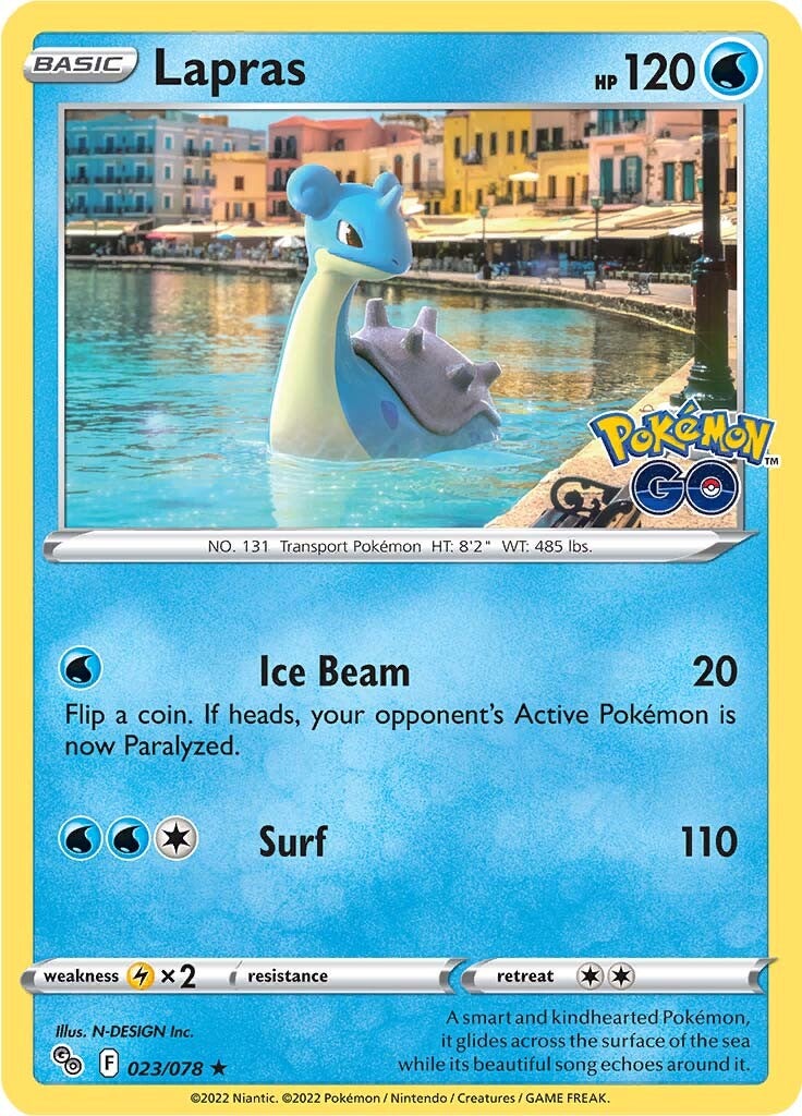 Lapras (023/078) [Pokémon GO] | North Game Den