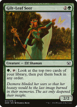 Gilt-Leaf Seer [Duel Decks: Nissa vs. Ob Nixilis] | North Game Den