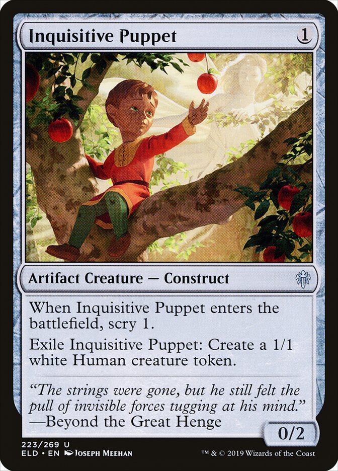 Inquisitive Puppet [Throne of Eldraine] | North Game Den