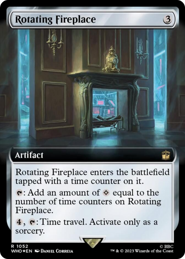 Rotating Fireplace (Extended Art) (Surge Foil) [Doctor Who] | North Game Den