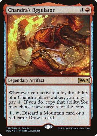 Chandra's Regulator (M20 Bundle) [Core Set 2020 Promos] | North Game Den