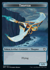 Copy // Thopter (006) Double-Sided Token [The Brothers' War Commander Tokens] | North Game Den