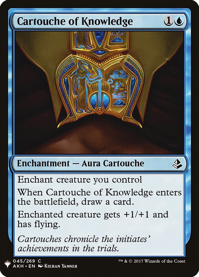 Cartouche of Knowledge [Mystery Booster] | North Game Den