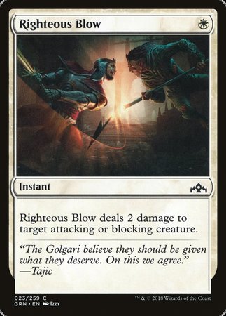 Righteous Blow [Guilds of Ravnica] | North Game Den