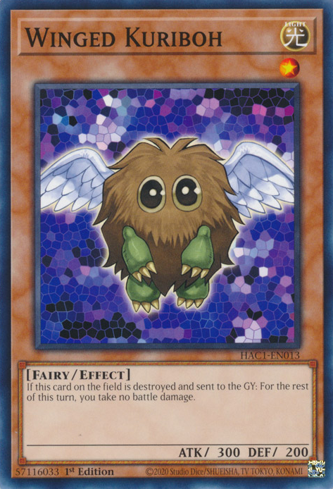 Winged Kuriboh [HAC1-EN013] Common | North Game Den