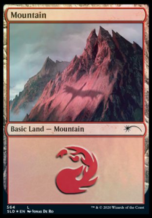 Mountain (Dragons) (564) [Secret Lair Drop Promos] | North Game Den