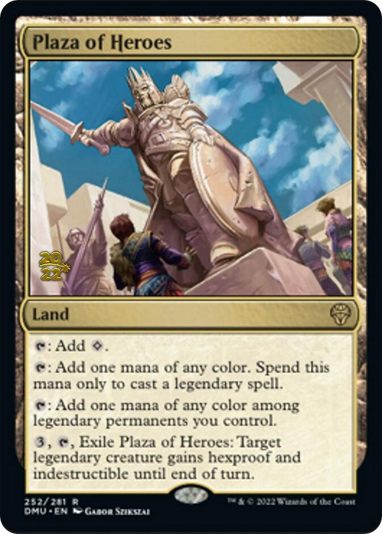 Plaza of Heroes [Dominaria United Prerelease Promos] | North Game Den