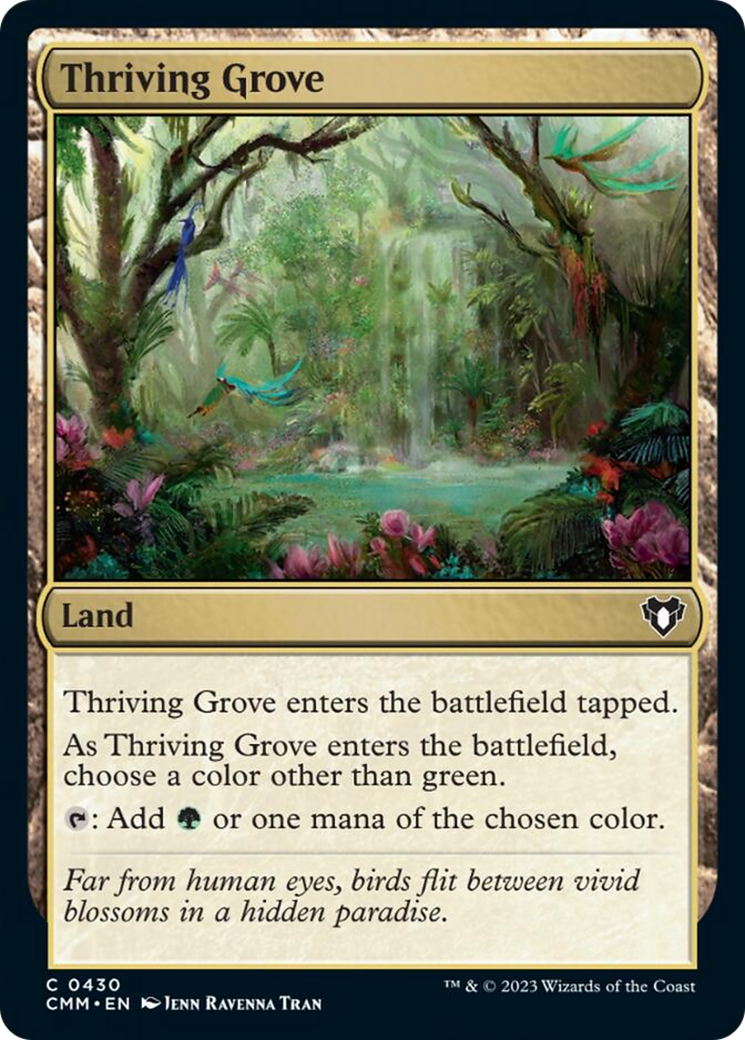 Thriving Grove [Commander Masters] | North Game Den