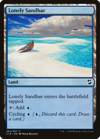 Lonely Sandbar [Commander 2018] | North Game Den
