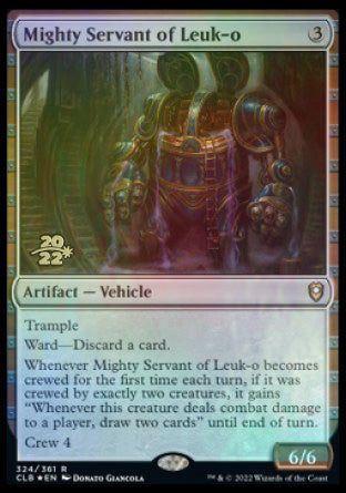 Mighty Servant of Leuk-o [Commander Legends: Battle for Baldur's Gate Prerelease Promos] | North Game Den