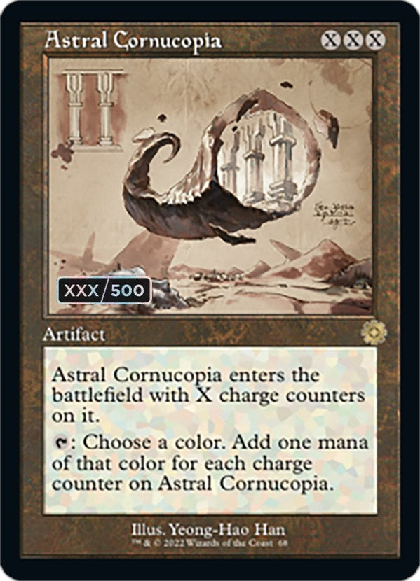 Astral Cornucopia (Retro Schematic) (Serial Numbered) [The Brothers' War Retro Artifacts] | North Game Den