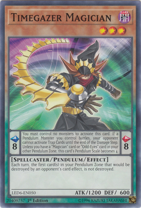 Timegazer Magician [LED6-EN050] Common | North Game Den