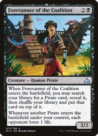 Forerunner of the Coalition [Rivals of Ixalan] | North Game Den