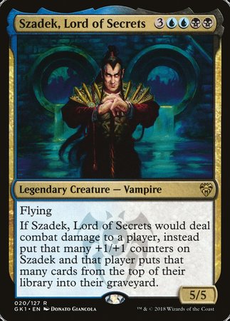 Szadek, Lord of Secrets [GRN Guild Kit] | North Game Den