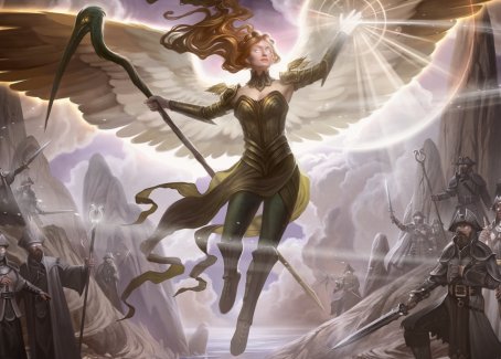 Sigarda's Splendor Art Card [Innistrad: Midnight Hunt Art Series] | North Game Den