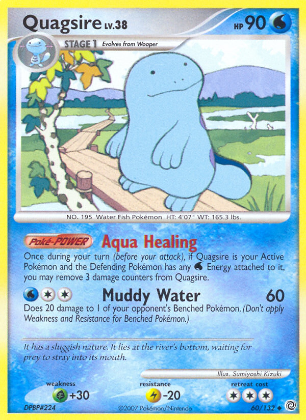 Quagsire (60/132) [Diamond & Pearl: Secret Wonders] | North Game Den