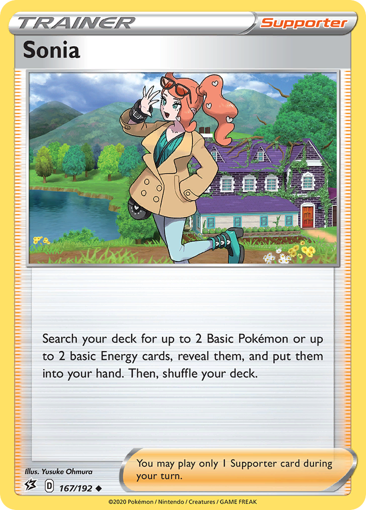 Sonia (167/192) [Sword & Shield: Rebel Clash] | North Game Den