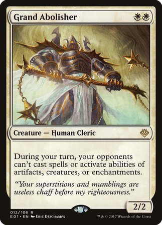Grand Abolisher [Archenemy: Nicol Bolas] | North Game Den