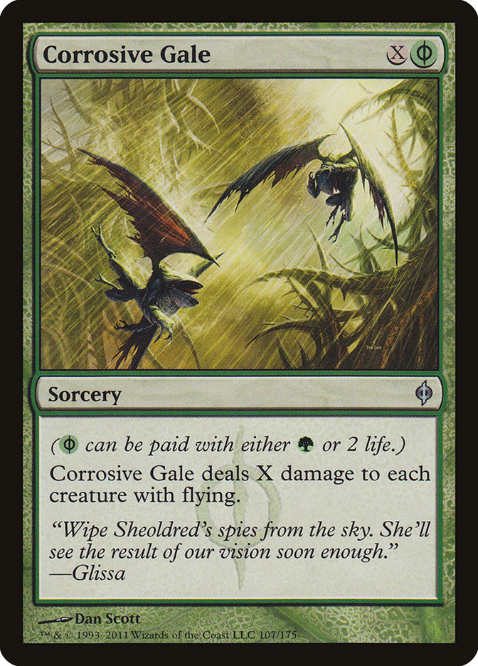 Corrosive Gale [New Phyrexia] | North Game Den
