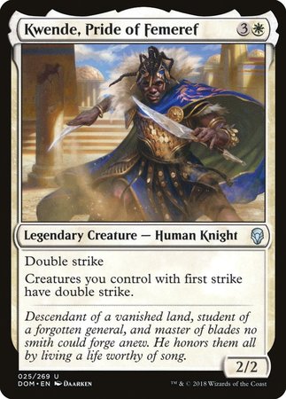 Kwende, Pride of Femeref [Dominaria] | North Game Den