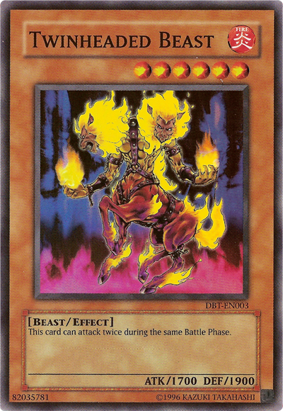 Twinheaded Beast [DBT-EN003] Super Rare | North Game Den