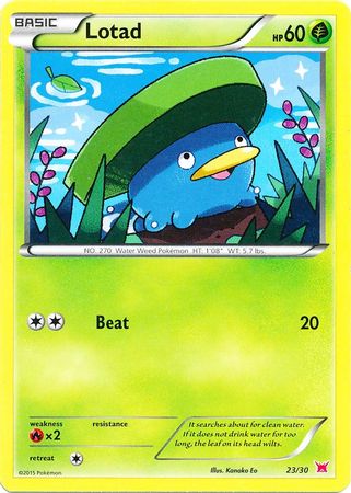 Lotad (23/30) [XY: Trainer Kit 2 - Latias] | North Game Den