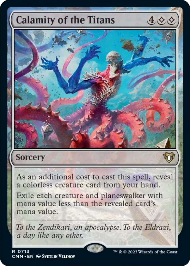 Calamity of the Titans [Commander Masters] | North Game Den