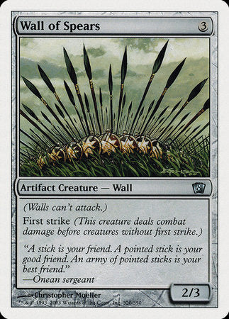 Wall of Spears [Eighth Edition] | North Game Den