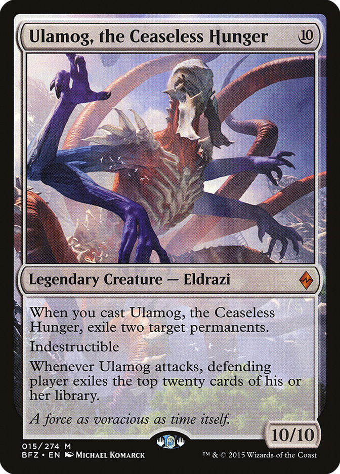 Ulamog, the Ceaseless Hunger [Battle for Zendikar] | North Game Den