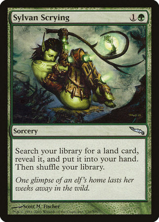 Sylvan Scrying [Mirrodin] | North Game Den