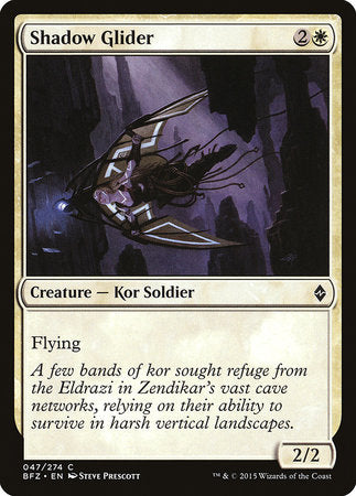 Shadow Glider [Battle for Zendikar] | North Game Den