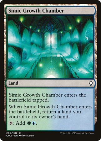 Simic Growth Chamber [Commander Anthology Volume II] | North Game Den