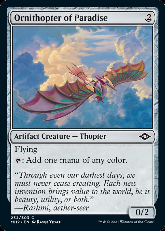Ornithopter of Paradise [Modern Horizons 2] | North Game Den