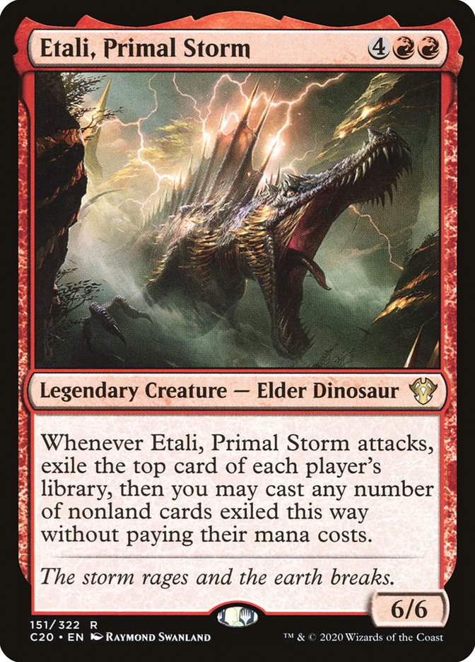 Etali, Primal Storm [Commander 2020] | North Game Den