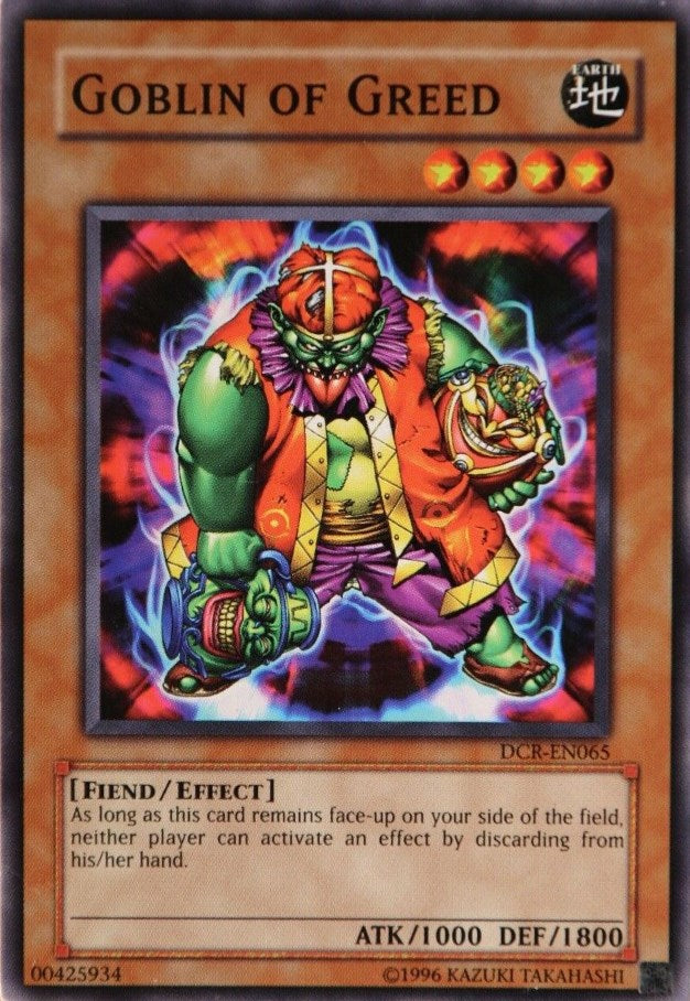 Goblin of Greed [DCR-EN065] Common | North Game Den