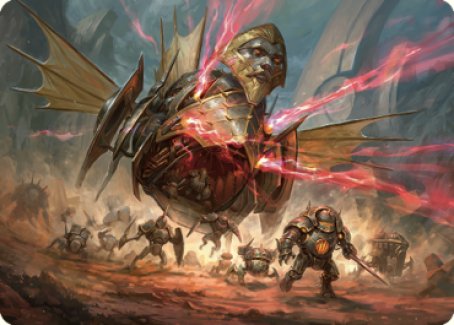 Liberator, Urza's Battlethopter Art Card [The Brothers' War Art Series] | North Game Den