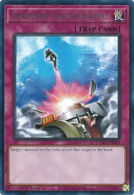 Compulsory Evacuation Device [TAMA-EN044] Rare | North Game Den