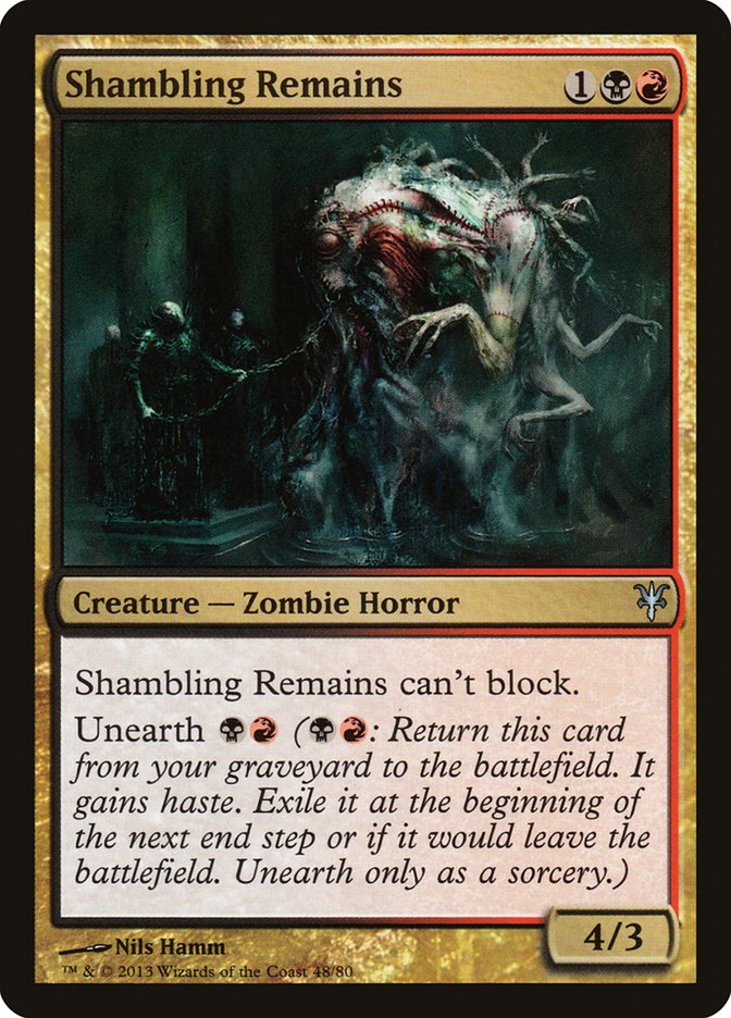 Shambling Remains [Duel Decks: Sorin vs. Tibalt] | North Game Den