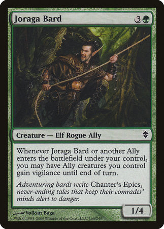 Joraga Bard [Zendikar] | North Game Den