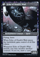 Tribute to Horobi // Echo of Death's Wail [Kamigawa: Neon Dynasty Prerelease Promos] | North Game Den