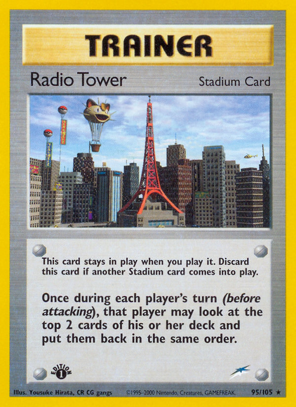 Radio Tower (95/105) [Neo Destiny 1st Edition] | North Game Den
