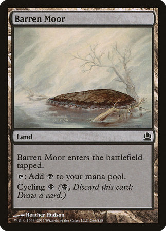 Barren Moor [Commander 2011] | North Game Den