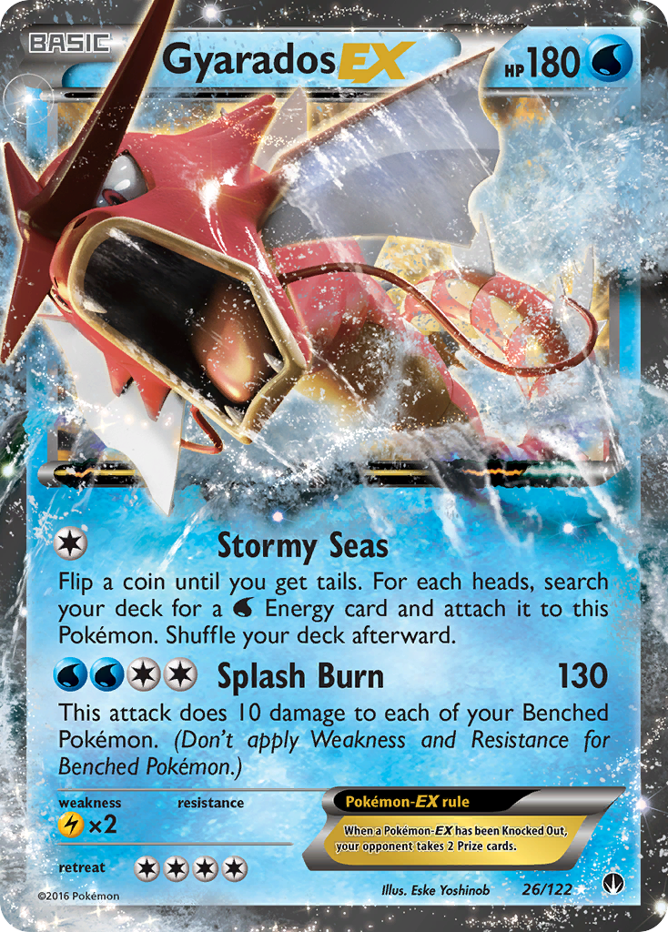 Gyarados EX (26/122) [XY: BREAKpoint] | North Game Den