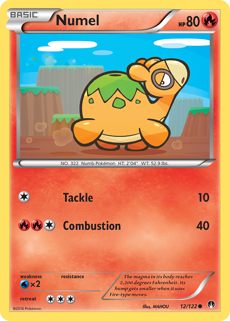 Numel (12/122) [XY: BREAKpoint] | North Game Den