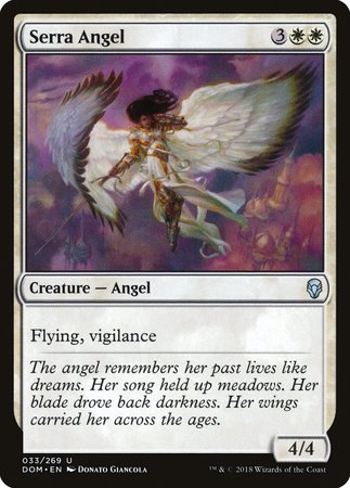 Serra Angel [Dominaria] | North Game Den