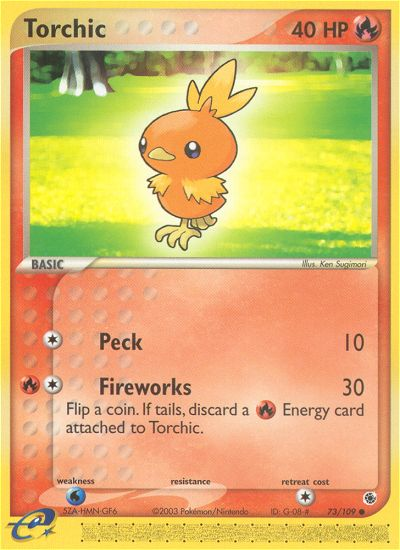 Torchic (73/109) [EX: Ruby & Sapphire] | North Game Den