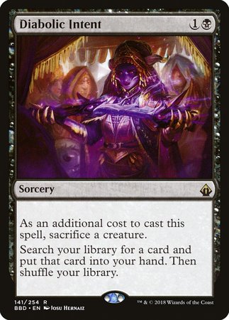 Diabolic Intent [Battlebond] | North Game Den